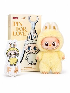 THE MONSTERS Pin for Love Series-Vinyl
Plush Pendant Blind Box - F